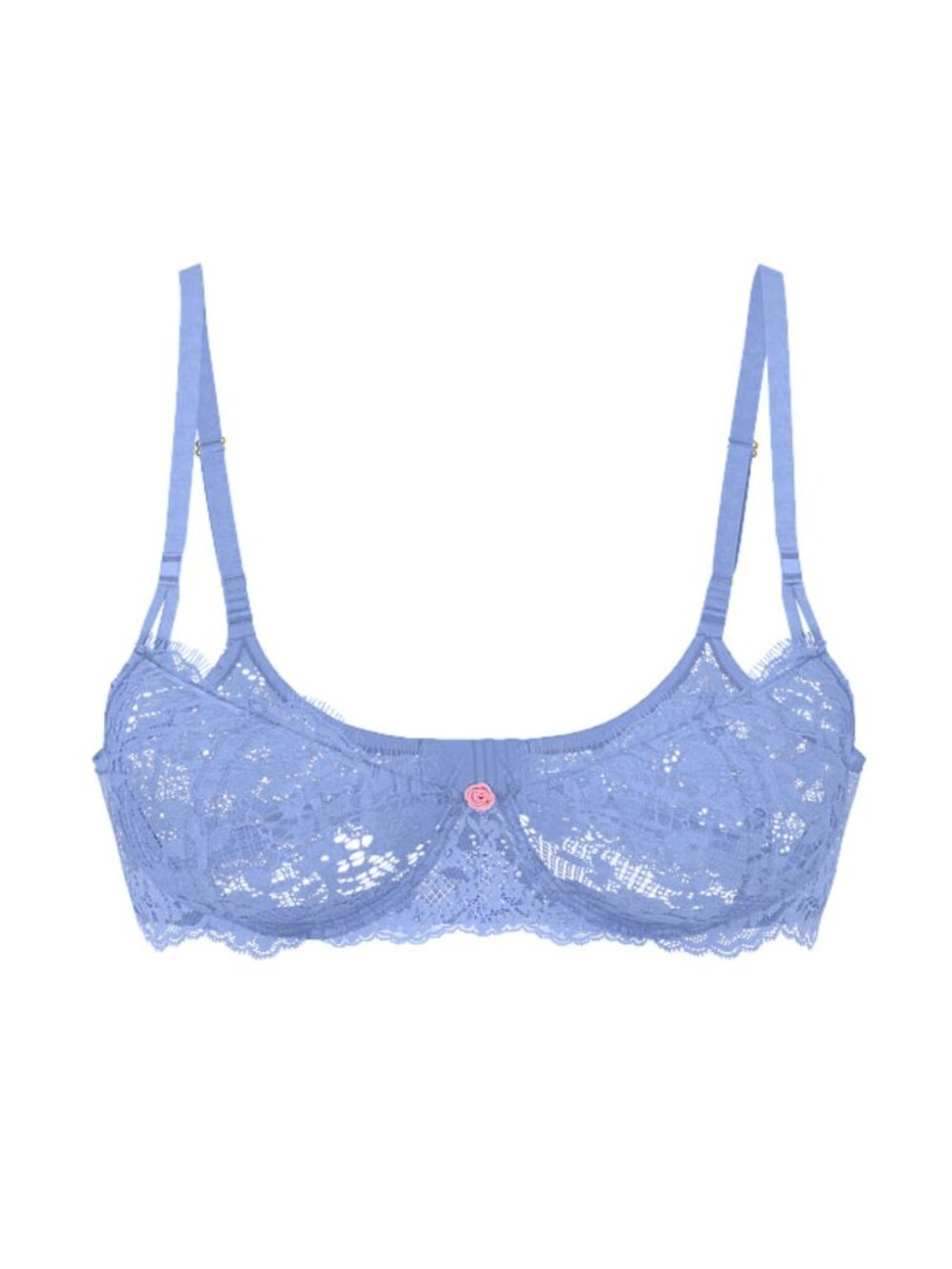 New! Victoria’s Secret Wicked Unlined Lace Balconette Bra 36B 32001